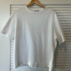 Zara Men's Basic Heavyweight T-Shirt